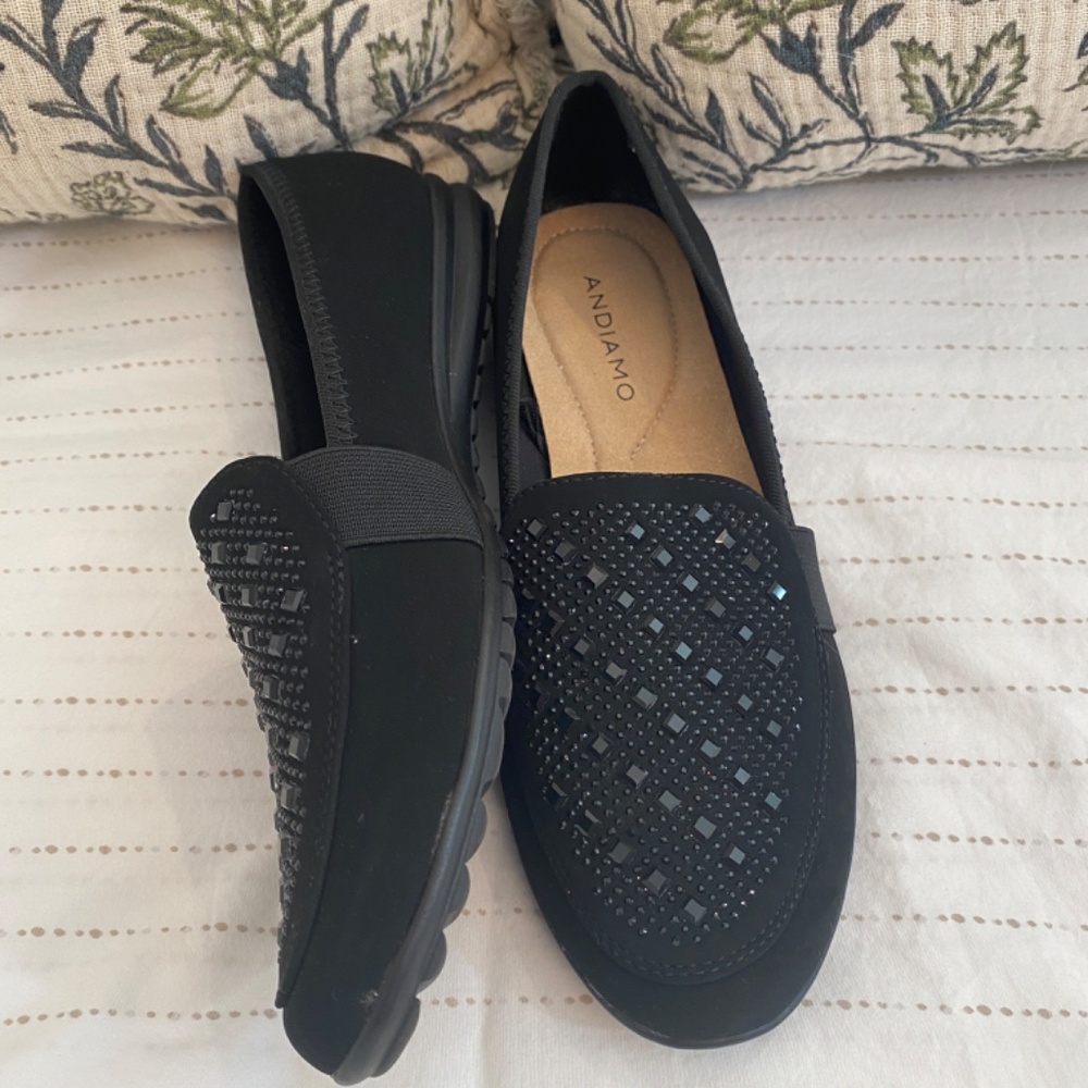 Andiamo Sequins Flats - Size 7 1/2 - Picture 6 of 8